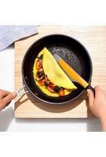 OXO OXO Good Grips Flip and Fold Omelet Turner, Silicone, Clear/Yellow, Large