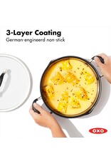 OXO 6QT Stockpot with Lid, 3-Layered German Engineered Nonstick Coating