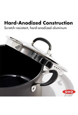 OXO 6QT Stockpot with Lid, 3-Layered German Engineered Nonstick Coating