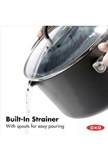 OXO 6QT Stockpot with Lid, 3-Layered German Engineered Nonstick Coating