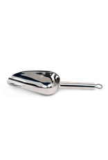 RSVP International Medium Stainless Steel Scoop 1/2 Cup 8"