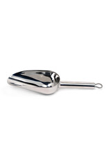 RSVP International Medium Stainless Steel Scoop 1/2 Cup 8"