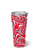 Swig Life Swig Fanzone Red + Grey Tumbler 32oz