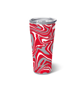 Swig Life Swig Fanzone Red + Grey Tumbler 32oz