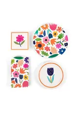Bold Botanicals 80 Pc Paper Plate & Napkin Set