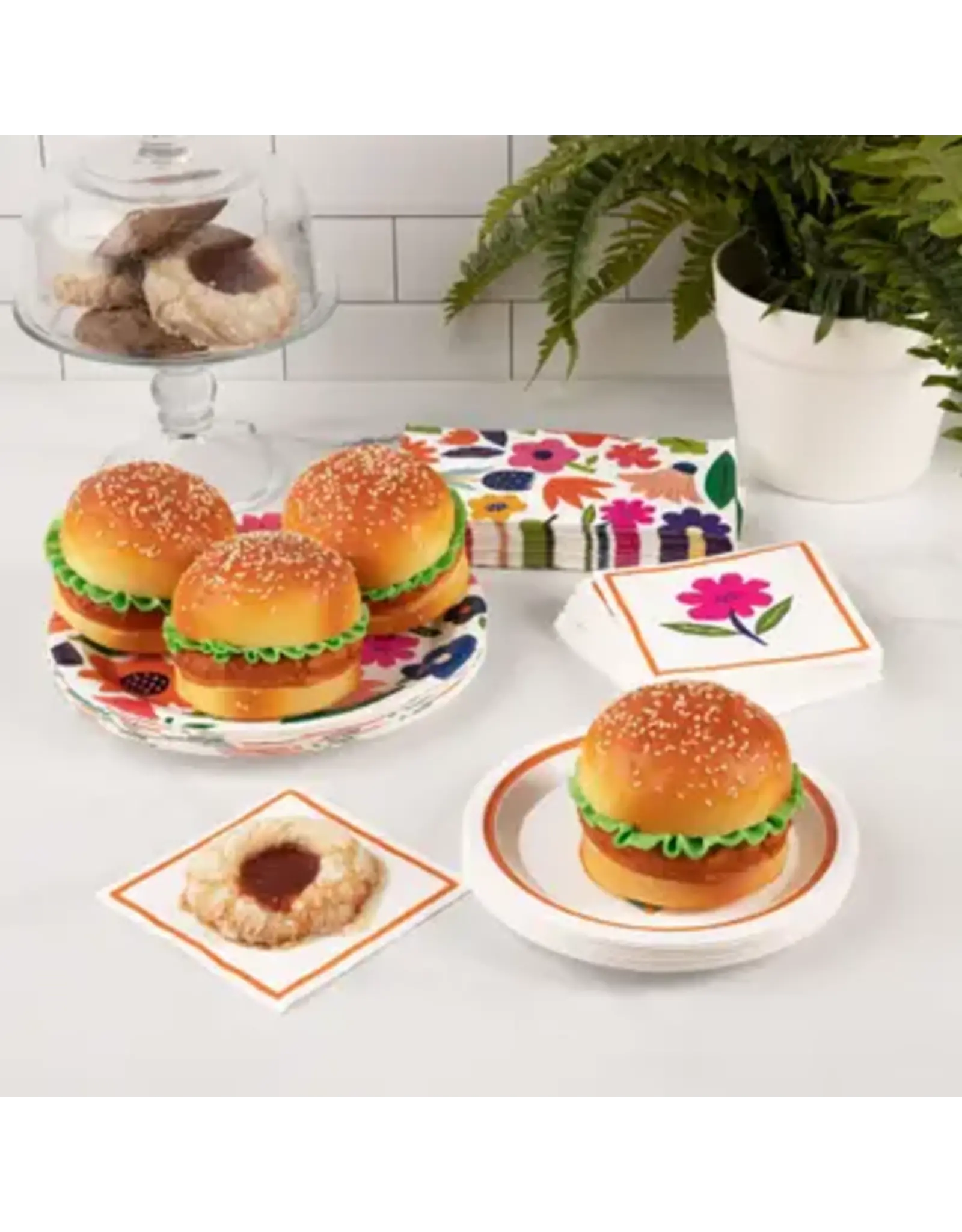 Bold Botanicals 80 Pc Paper Plate & Napkin Set
