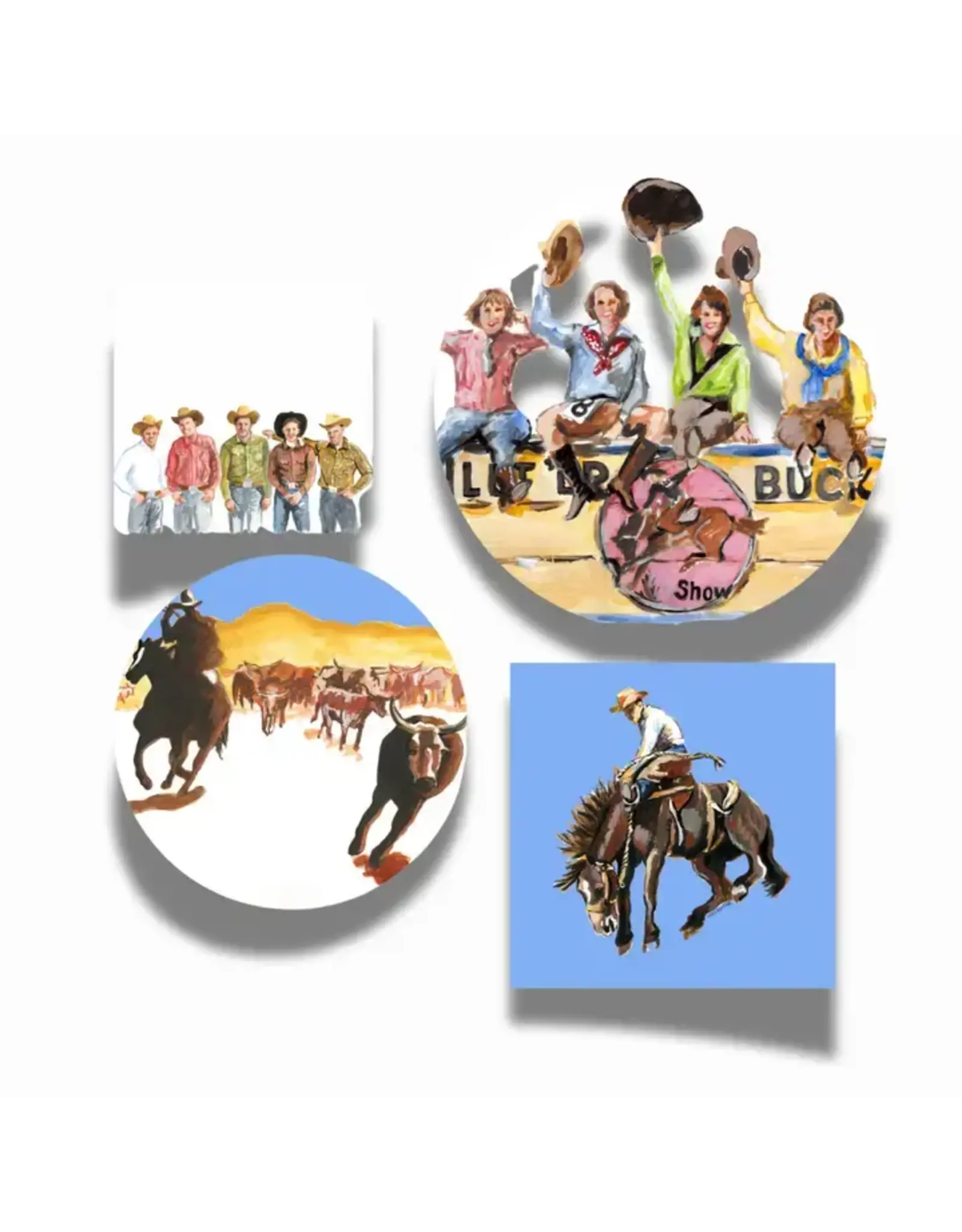 Giddy Up Goodness 80 Pc Paper Plate & Napkin Set