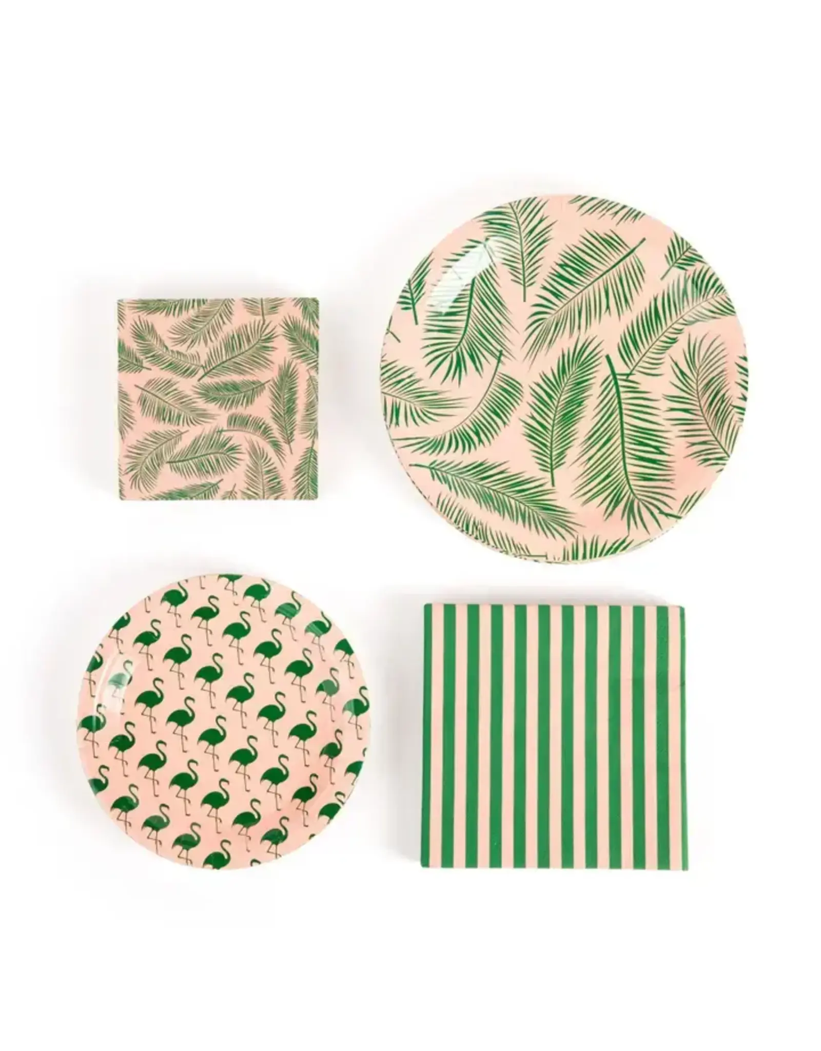 Tropical Hideaway 80 Pc Paper Plate & Napkin Set