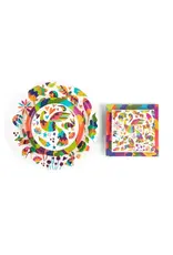 Joyful Otomi 80 Pc Paper Plate & Napkin Set