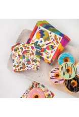 Joyful Otomi 80 Pc Paper Plate & Napkin Set