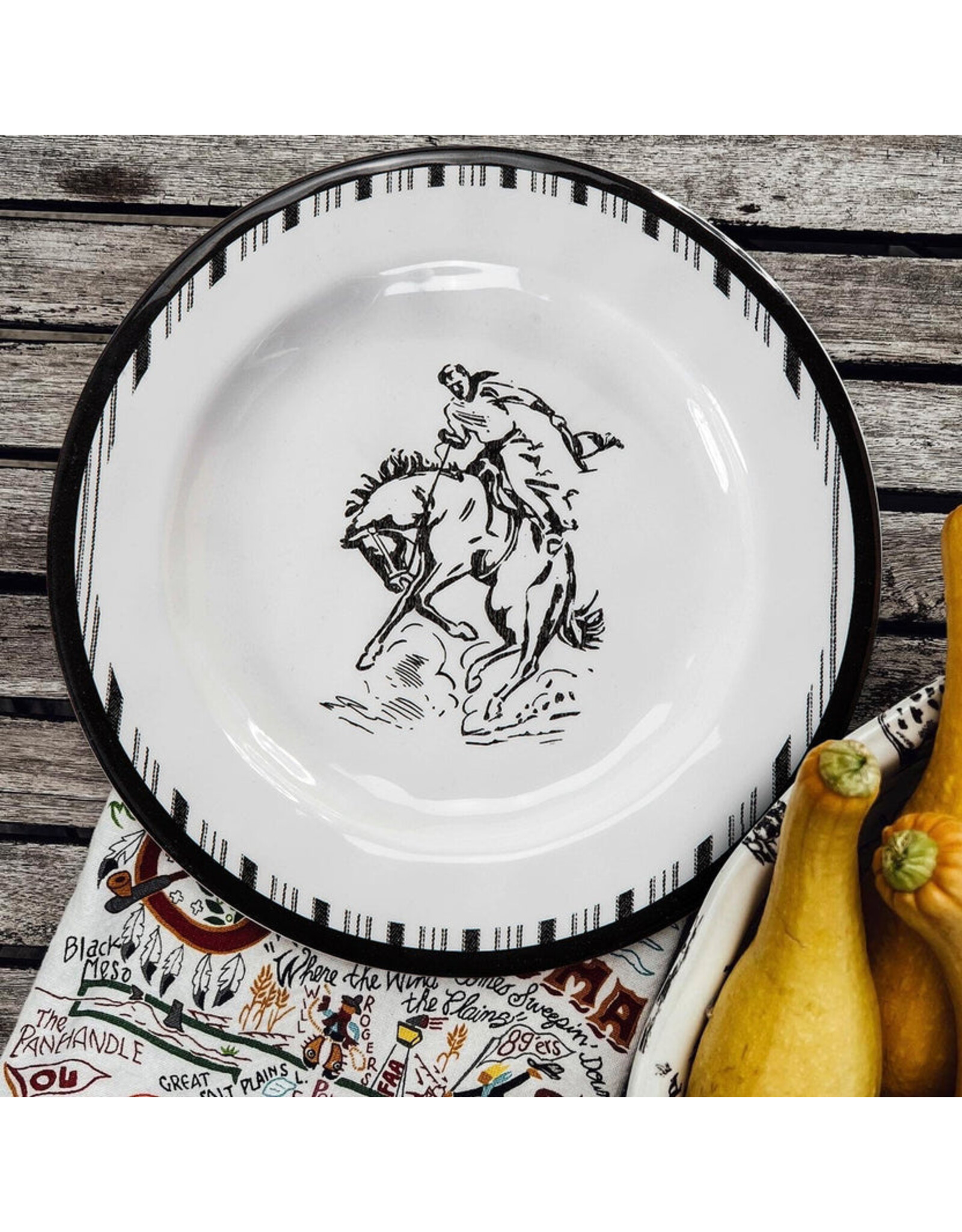 Ranch Life Melamine Dinner Plate