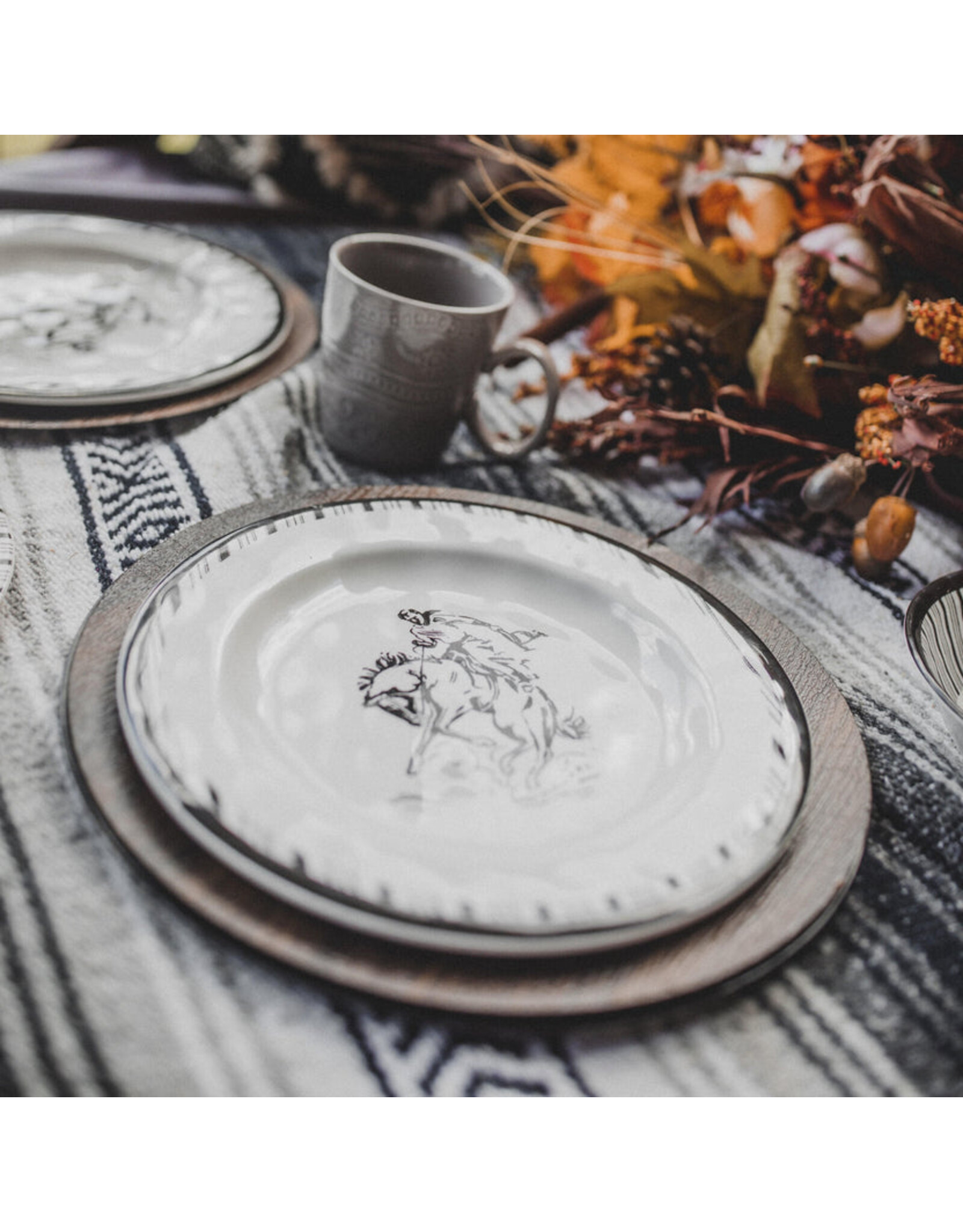 Ranch Life Melamine Dinner Plate