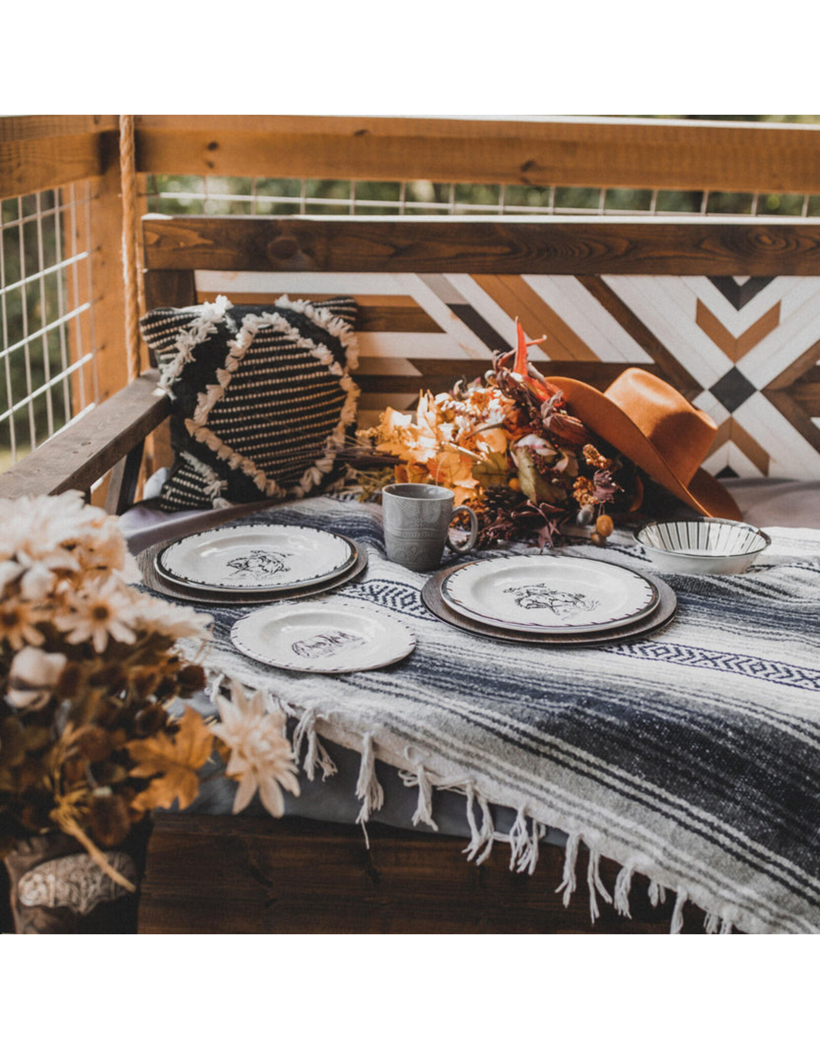 Ranch Life Melamine Dinner Plate
