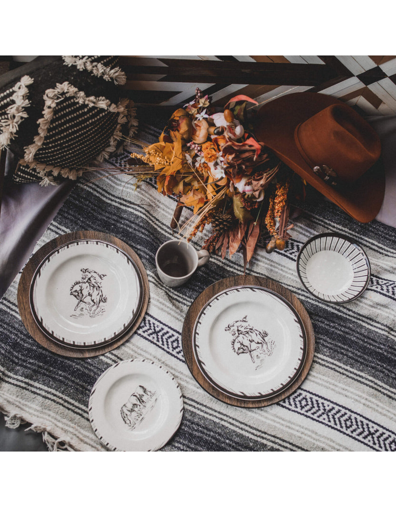 Ranch Life Melamine Dinner Plate