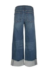 Kut from the Kloth / STS Blue KUT Meg High Rise Fab Ab Wide Leg Roll Up - Commitment