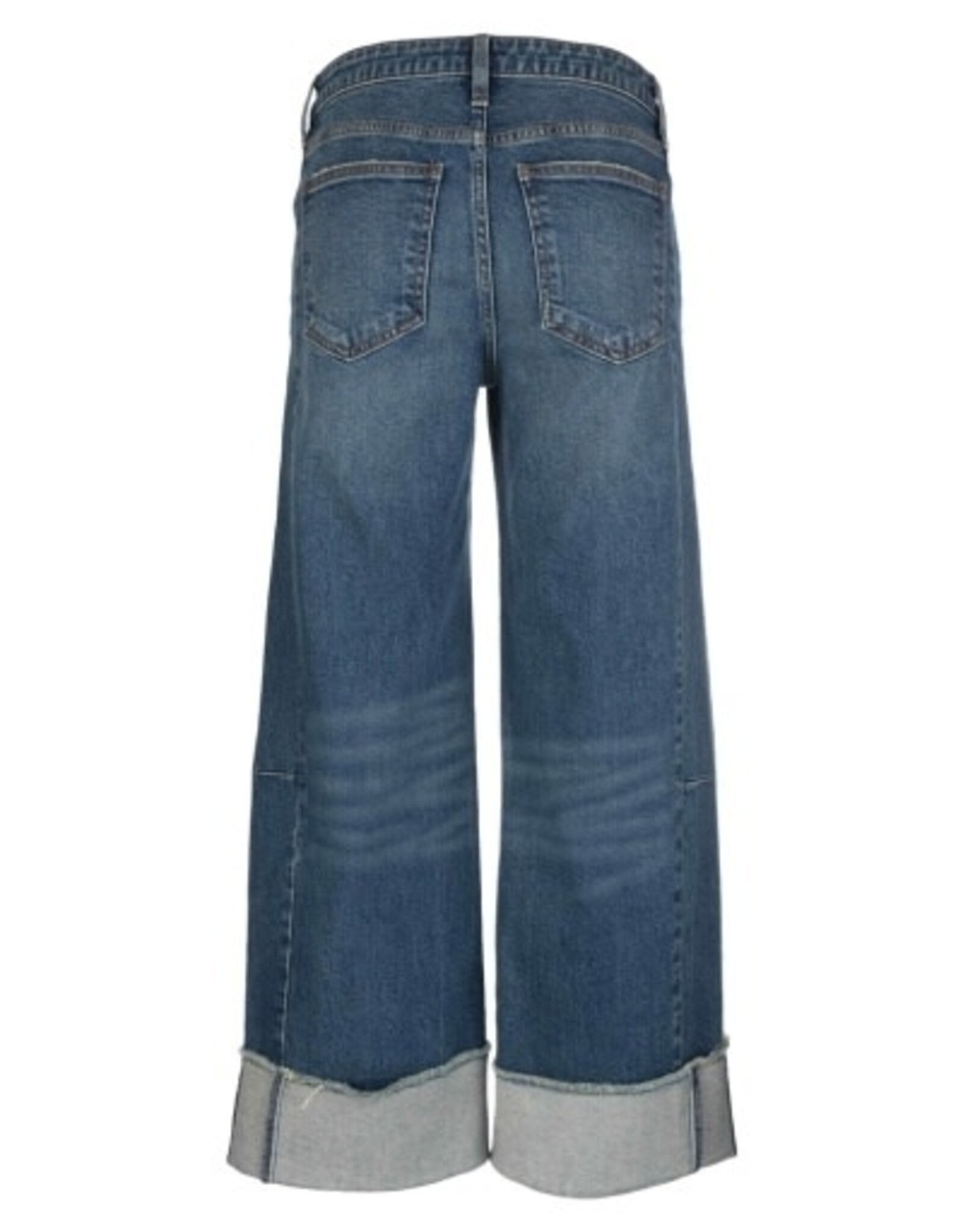 Kut from the Kloth / STS Blue KUT Meg High Rise Fab Ab Wide Leg Roll Up - Commitment