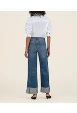 Kut from the Kloth / STS Blue KUT Meg High Rise Fab Ab Wide Leg Roll Up - Commitment