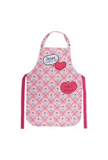 Jesus Loves Me Pink Child's Apron