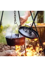 Lodge Lodge 10 Inch 5 Quart Cast Iron Deep Camp Dutch Oven