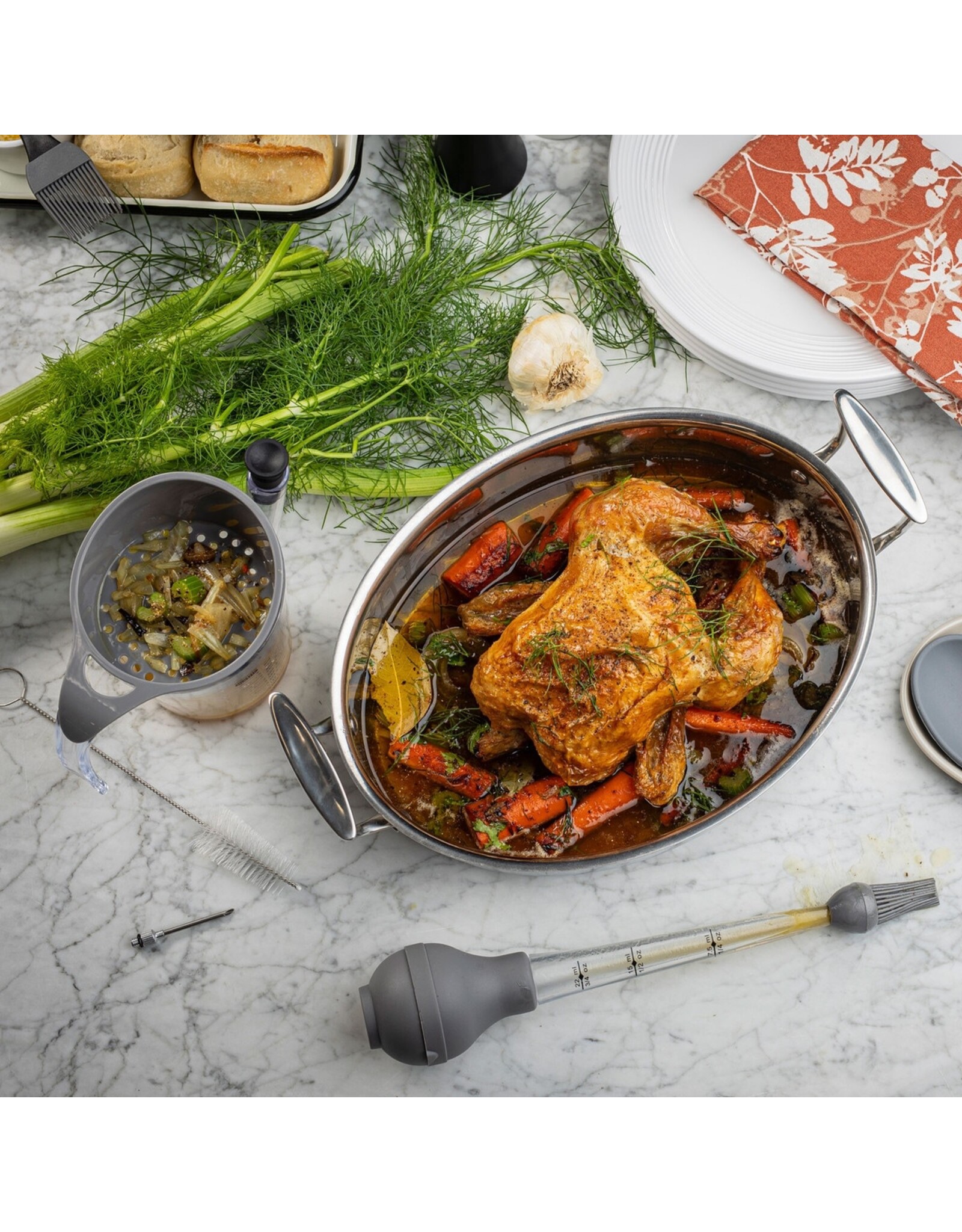 TableCraft 2 Oz Basting 4 Piece Kit