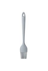 Large Basting Brush Gray Silicone Over Nylon