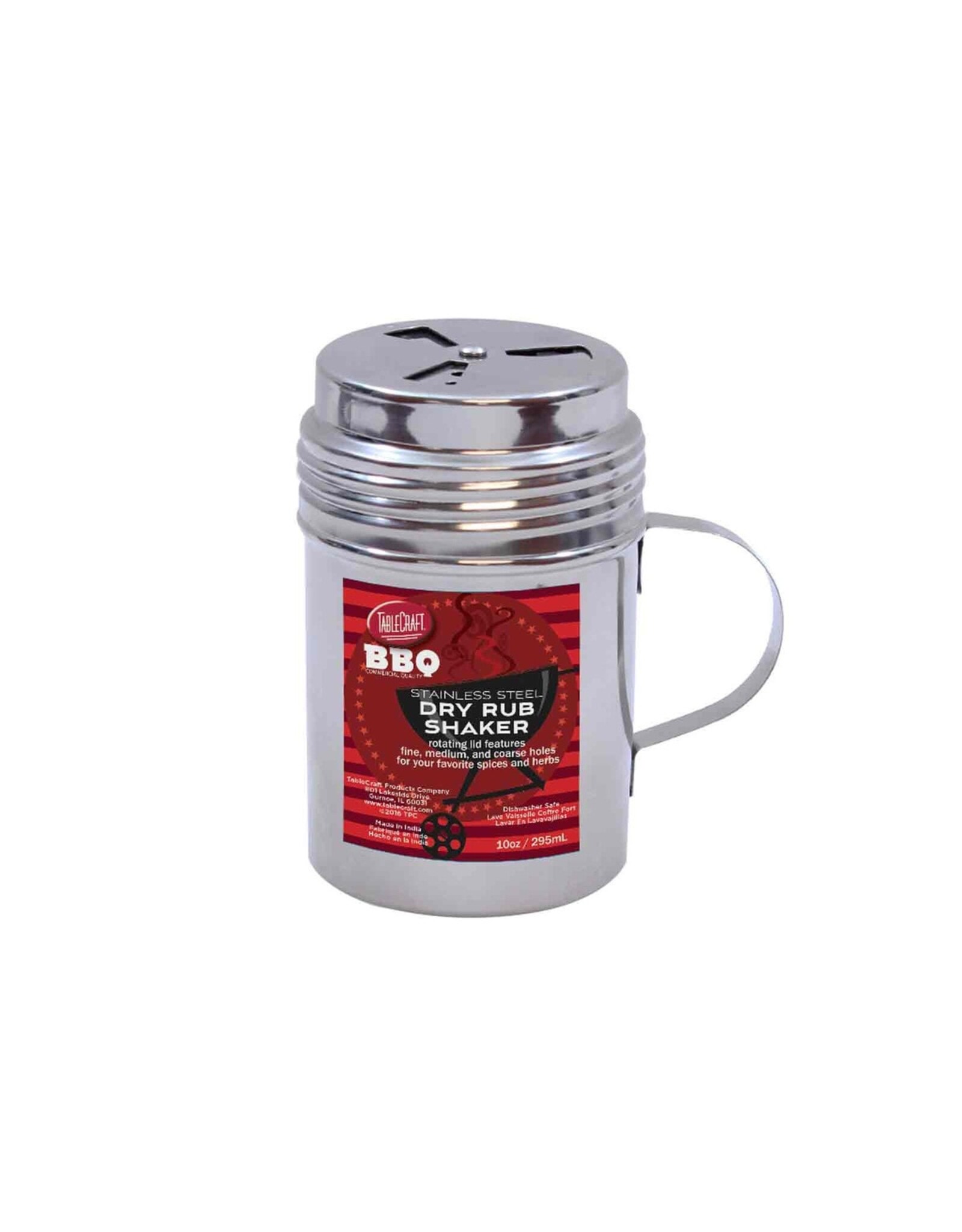 TableCraft Dry Rub Shaker With Handle 10oz