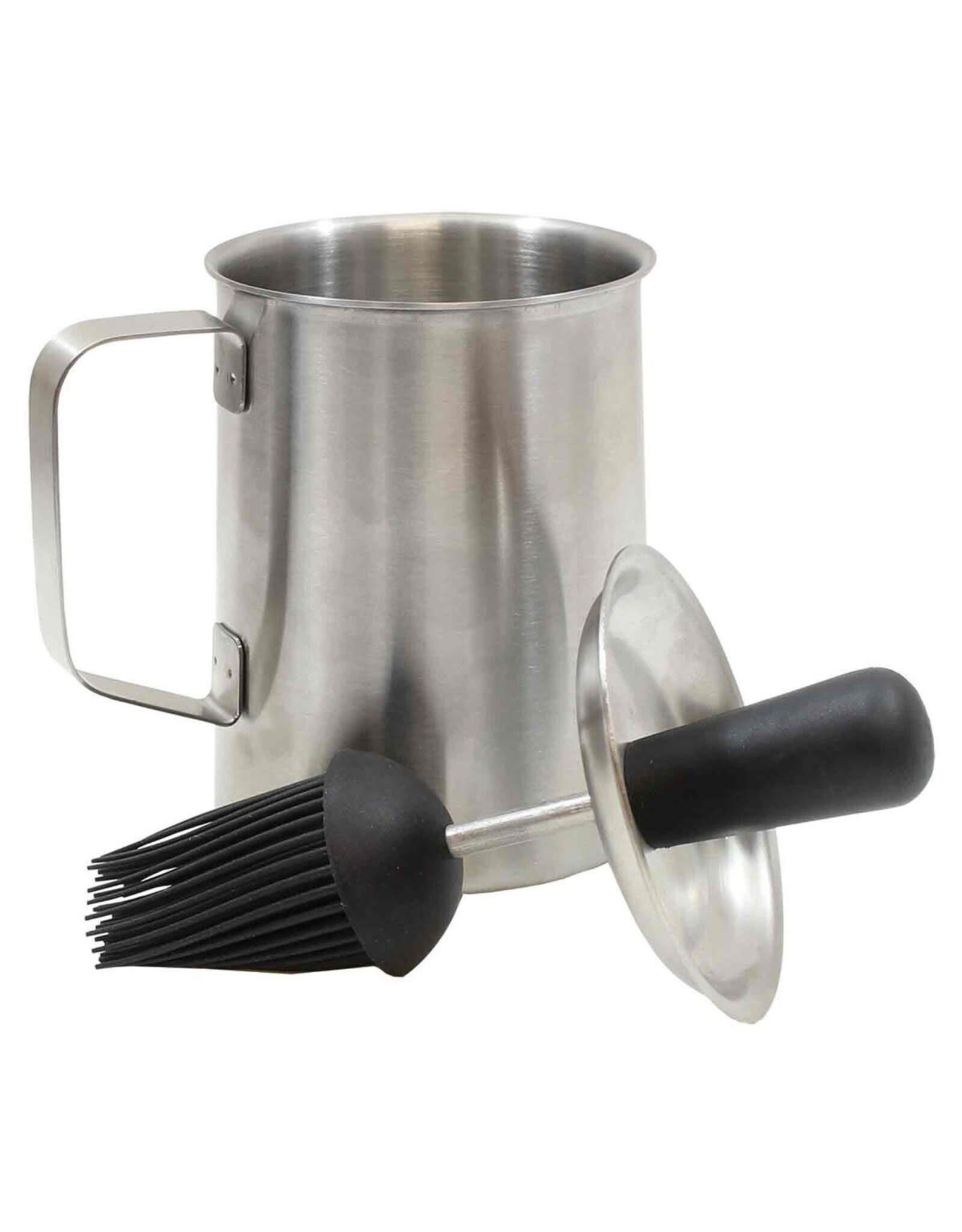 TableCraft Sauce Pot With Basting Brush 16oz