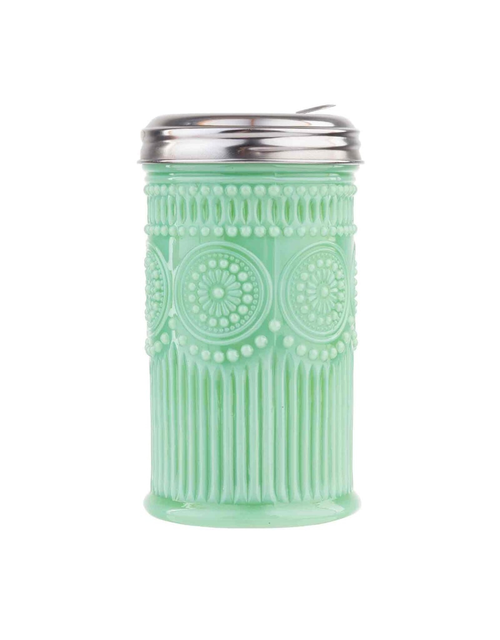 TableCraft Jadeite Glass Sugar Shaker 9oz