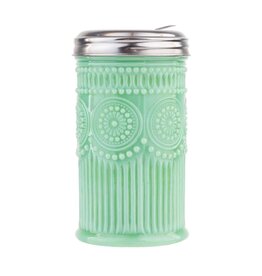 TableCraft Jadeite Glass Sugar Shaker 9oz
