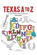 Texas A to Z Kids Coloring Book