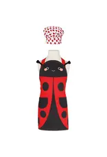 Daydream Ladybug Kids Apron Hat Set Of 2