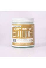 Lady May Tallow Body Butter Moisturizer Unscented 9 oz.