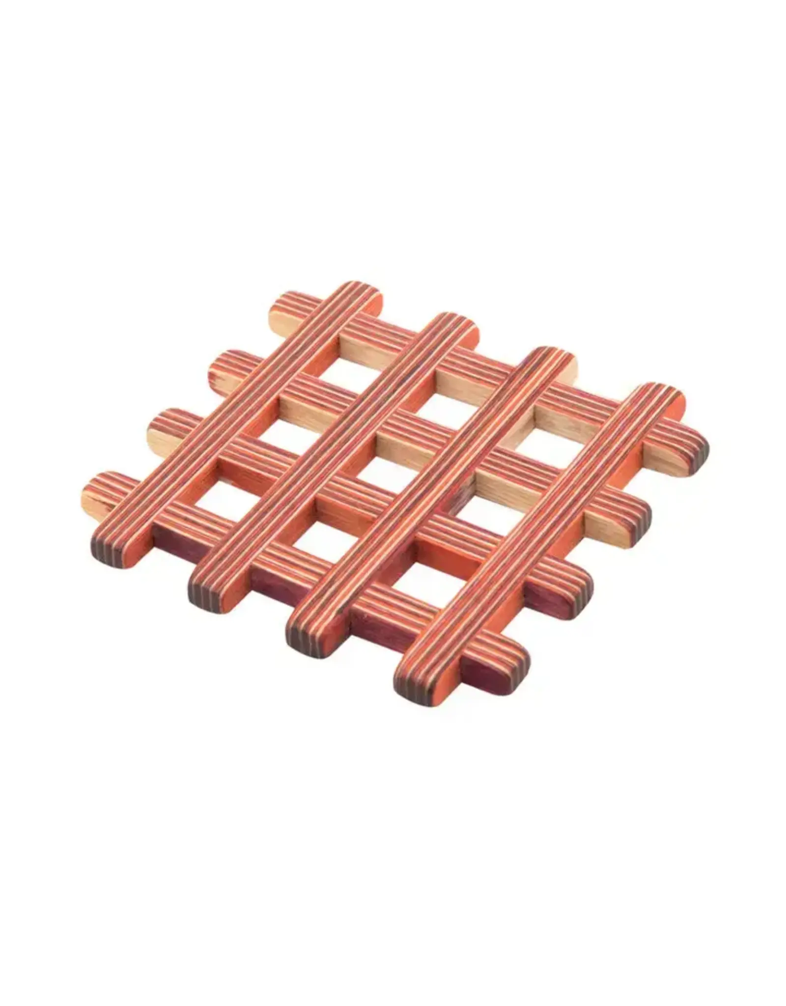 Pakka Red Coaster Set-4Pc