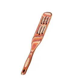 Red Pakka Slotted Spurtle