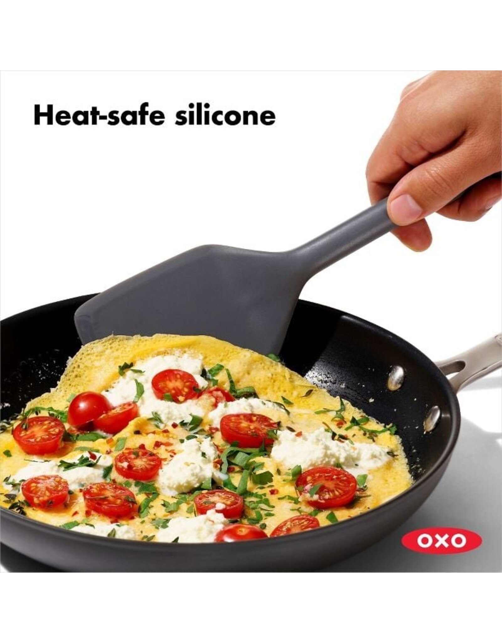 OXO OXO GG Silicone Everyday Flexible Turner - Peppercorn