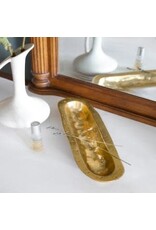 Gold Gilded Free Form Cracker Tray