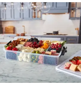 Farberware 11"X16" Snacklebox- White