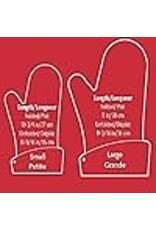Kitchen Grips Chef's Mitt - Small, Lime/Black