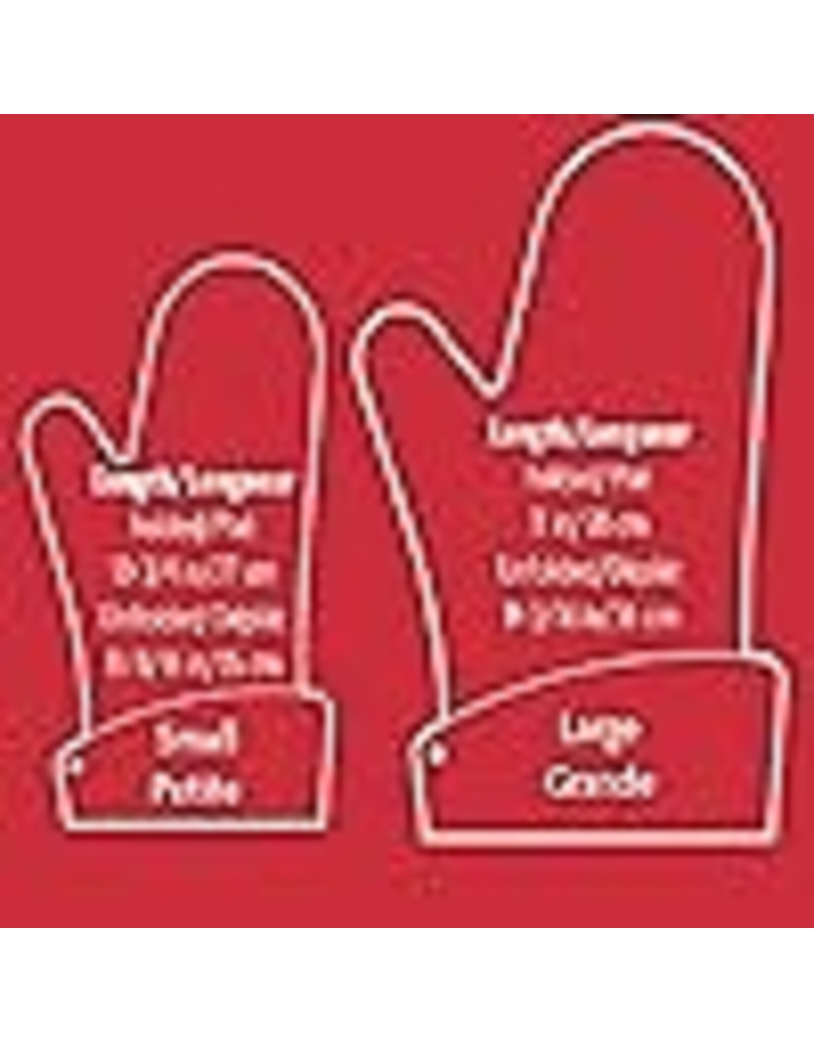 Kitchen Grips Chef's Mitt - Small, Lime/Black