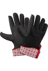 Kitchen Grips 5-Finger Glove Set of 2 -Lg. Cherry/White Woven