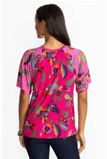 Johnny Was Johnny Was The Janie Favorite Flutter Raglan Sleeve Top