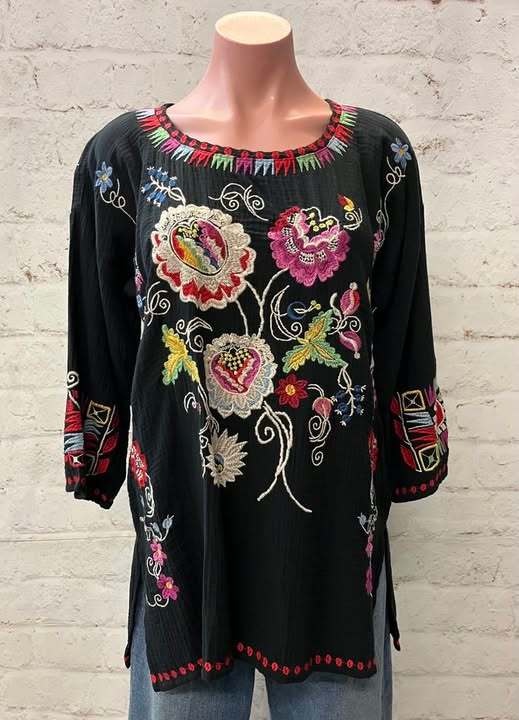 Johnny Was Spring Willow Blouse - Blanton-Caldwell