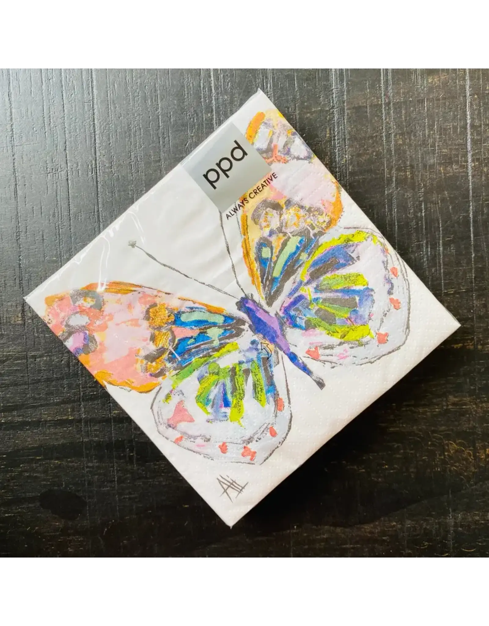 Farfalla (Butterfly) Luncheon Napkin