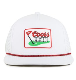 Coors Light Golf Cap White