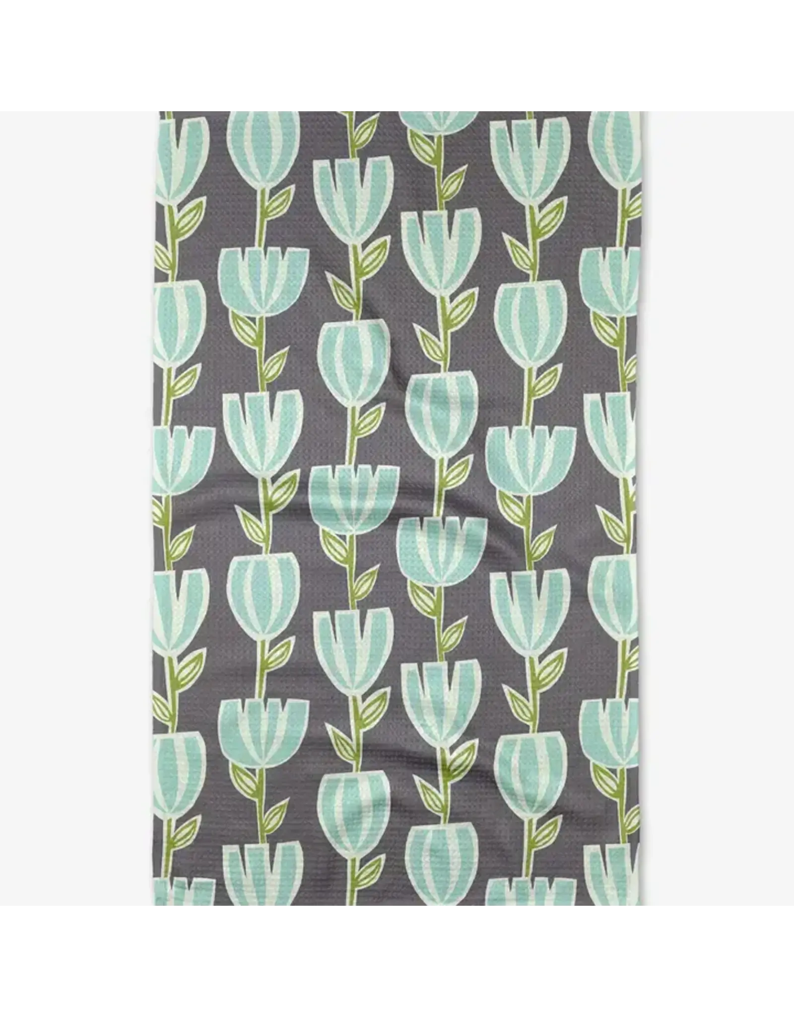 GeometryTulips For Days Kitchen Tea Towel