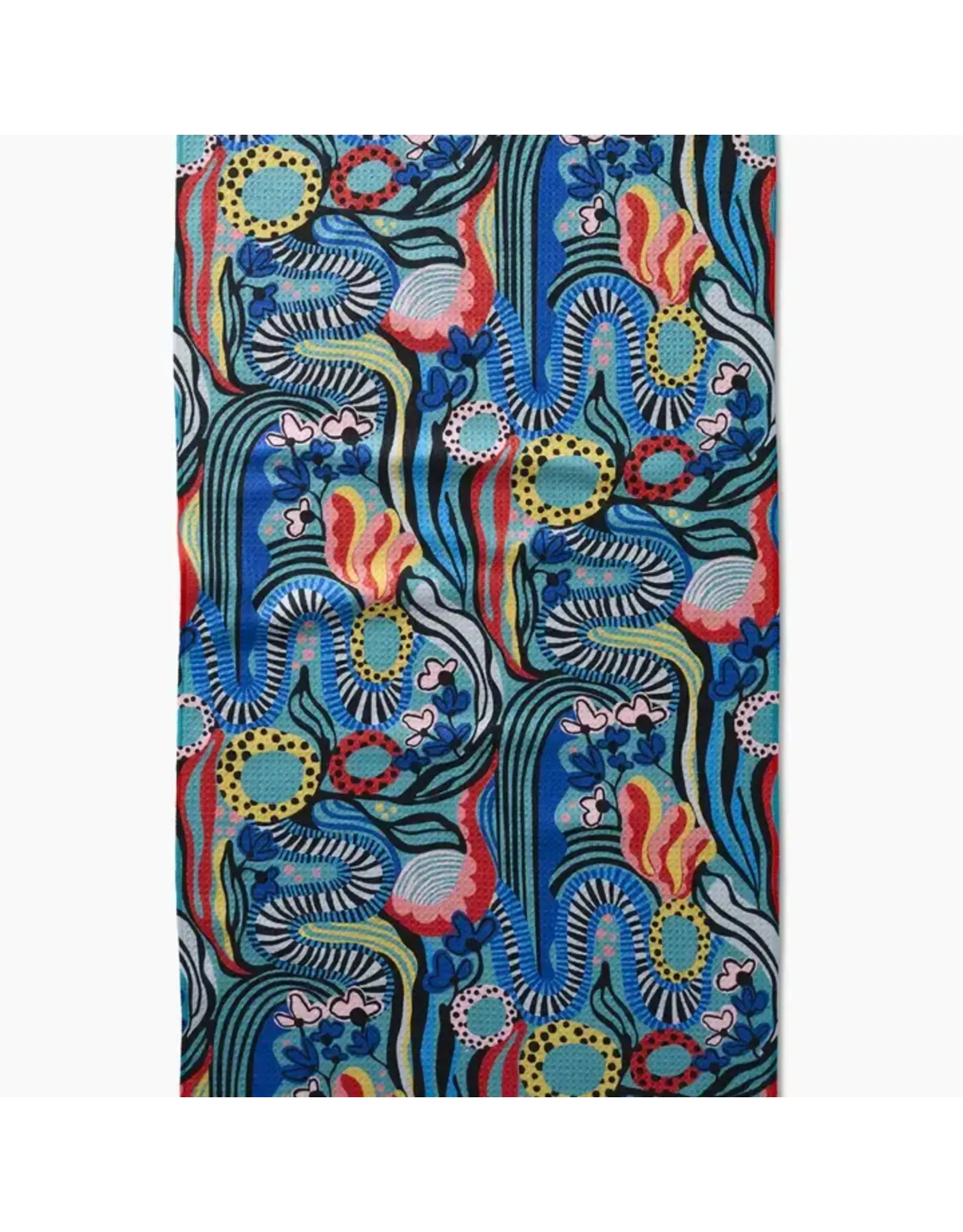 Geometry Abstract Dreams  Kitchen Tea Towel