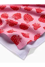 Geometry Strawberry Fields Kitchen Tea Towel