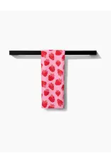 Geometry Strawberry Fields Kitchen Tea Towel