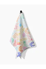 Geometry Lucky You Kitchen Tea Towel