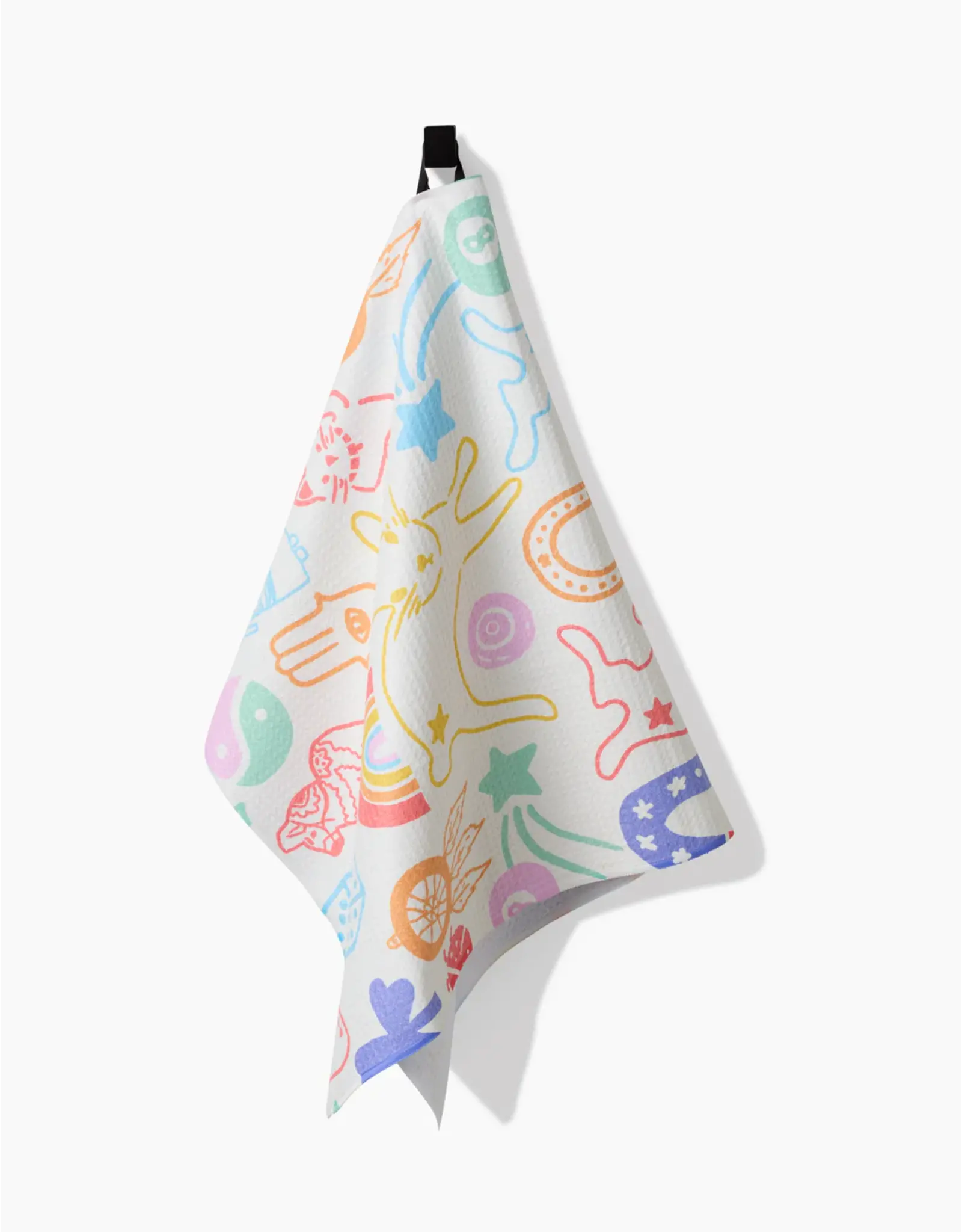 Geometry Lucky You Kitchen Tea Towel